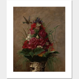 Still Life with Hummingbird by William Merritt Chase Posters and Art